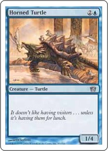 【ENG】【Foil】《角海亀/Horned Turtle》[8ED]