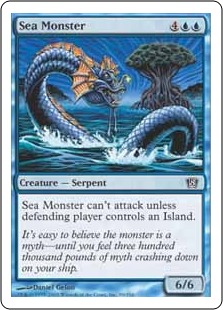 【ENG】【Foil】《シー・モンスター/Sea Monster》[8ED]