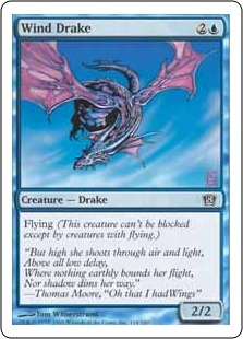 【ENG】【Foil】《風のドレイク/Wind Drake》[8ED]