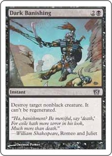 【ENG】【Foil】《闇への追放/Dark Banishing》[8ED]