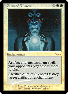 【ENG】【Foil】《沈黙のオーラ/Aura of Silence》[FNM]