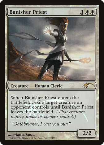 【ENG】【Foil】《放逐する僧侶/Banisher Priest》[FNM]