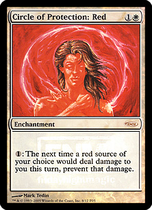 【ENG】【Foil】《赤の防御円/Circle of Protection: Red》[FNM]
