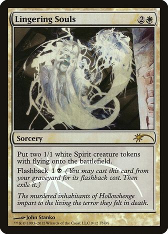 【ENG】【Foil】《未練ある魂/Lingering Souls》[FNM]