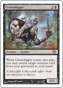 【ENG】【Foil】《グレイブディガー/Gravedigger》[8ED]