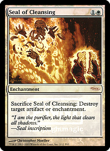【ENG】【Foil】《浄化の印章/Seal of Cleansing》[FNM]