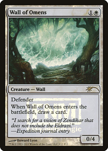 【ENG】【Foil】《前兆の壁/Wall of Omens》[FNM]