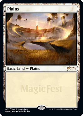 【ENG】【Foil】《平地/Plains》(2020年版)[MagicFest]