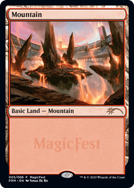【ENG】【Foil】《山/Mountain》(2020年版)[MagicFest]