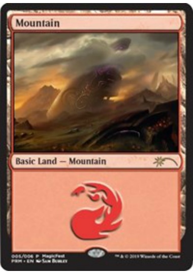 【ENG】【Foil】《山/Mountain》(2019年版)[MagicFest]