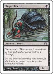 【ENG】【Foil】《疫病甲虫/Plague Beetle》[8ED]
