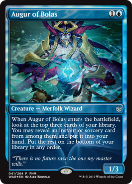 【ENG】【Foil】《ボーラスの占い師/Augur of Bolas》[FNM]