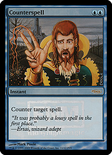 【ENG】【Foil】《対抗呪文/Counterspell》[FNM]