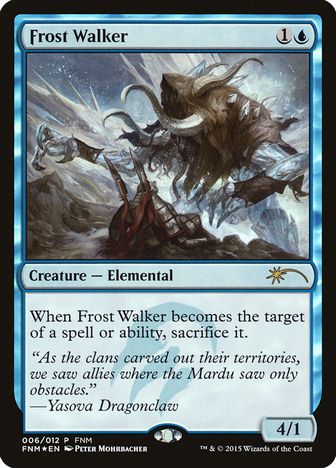 【ENG】【Foil】《霜歩き/Frost Walker》[FNM]