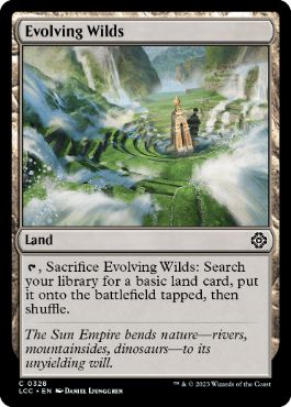 【ENG】《進化する未開地/Evolving Wilds》[LCC]