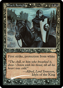 【ENG】【Foil】《黒騎士/Black Knight》[FNM]