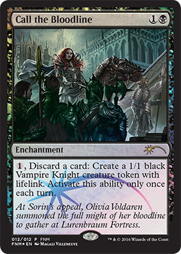 【ENG】【Foil】《血統の呼び出し/Call the Bloodline》[FNM]