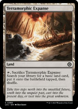 【ENG】《広漠なる変幻地/Terramorphic Expanse》[LCC]