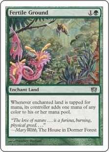 【ENG】【Foil】《肥沃な大地/Fertile Ground》[8ED]