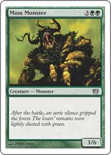 【ENG】【Foil】《苔の怪物/Moss Monster》[8ED]