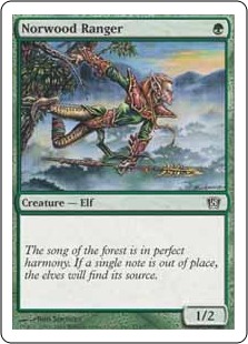 【ENG】【Foil】《ノーウッドのレインジャー/Norwood Ranger》[8ED]