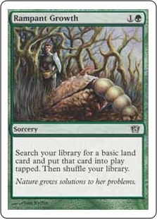 【ENG】【Foil】《不屈の自然/Rampant Growth》[8ED]