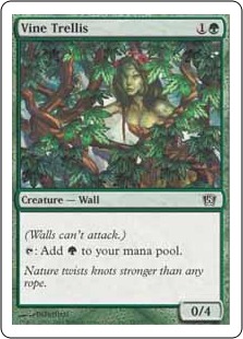 【ENG】【Foil】《ぶどう棚/Vine Trellis》[8ED]