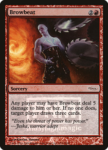 【ENG】【Foil】《怒鳴りつけ/Browbeat》[FNM]