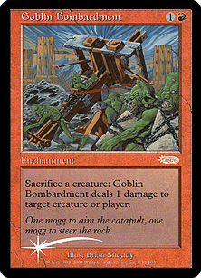 【ENG】【Foil】《ゴブリンの砲撃/Goblin Bombardment》[FNM]