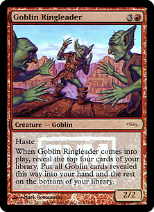 【ENG】【Foil】《ゴブリンの首謀者/Goblin Ringleader》[FNM]