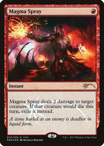 【ENG】【Foil】《マグマのしぶき/Magma Spray》[FNM]