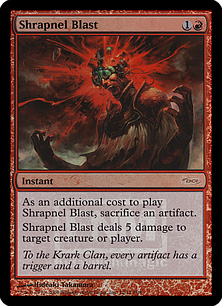 【ENG】【Foil】《爆片破/Shrapnel Blast》[FNM]