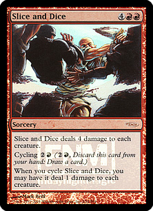 【ENG】【Foil】《めった切り/Slice and Dice》[FNM]