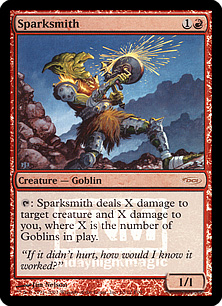 【ENG】【Foil】《火花鍛冶/Sparksmith》[FNM]