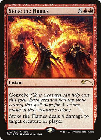 【ENG】【Foil】《かき立てる炎/Stoke the Flames》[FNM]