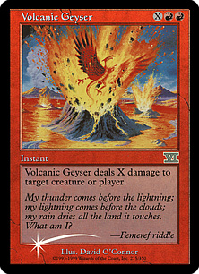 【ENG】【Foil】《溶岩噴火/Volcanic Geyser》[FNM]