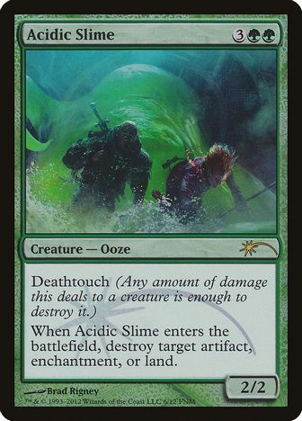 【ENG】【Foil】《酸のスライム/Acidic Slime》[FNM]