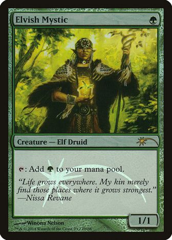【ENG】【Foil】《エルフの神秘家/Elvish Mystic》[FNM]