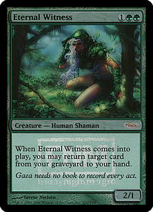【ENG】【Foil】《永遠の証人/Eternal Witness》[FNM]