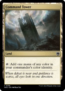 【ENG】《統率の塔/Command Tower》[WOC]
