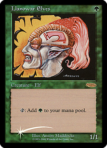 【ENG】【Foil】《ラノワールのエルフ/Llanowar Elves》[FNM]