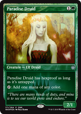 【ENG】【Foil】《楽園のドルイド/Paradise Druid》[FNM]
