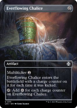 【ENG】【Foil】■ボーダーレス■《永遠溢れの杯/Everflowing Chalice》[LCC]
