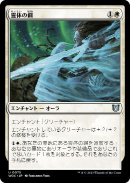 【JPN】《霊体の鋼/Spectral Steel》[WOC]