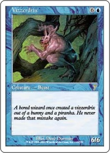 【ENG】【Foil】《ヴィザードリックス/Vizzerdrix》[7ED]