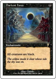 【ENG】【Foil】《真に暗き時間/Darkest Hour》[7ED]