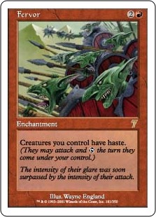 【ENG】【Foil】《熱情/Fervor》[7ED]