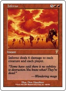 【ENG】【Foil】《インフェルノ/Inferno》[7ED]