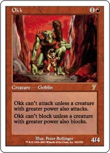 【ENG】【Foil】《オック/Okk》[7ED]