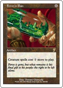 【ENG】《フェロッズの封印/Feroz's Ban》[7ED]